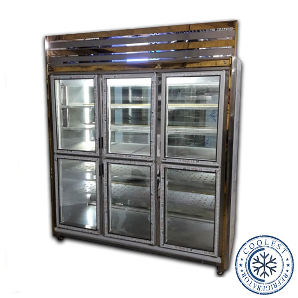 یخچال ویترینی شش درب