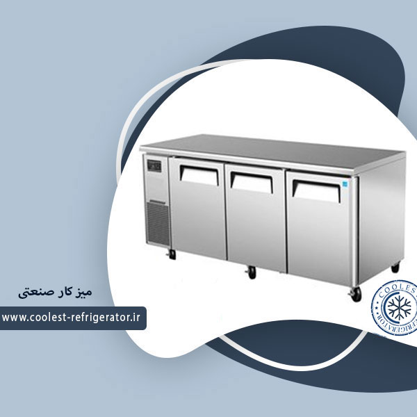 یخچال روی میز کار 180 سانت عرض 80 وین کول
