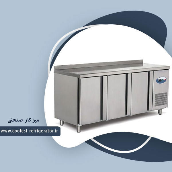 فریزر روی میز کار 150 سانت عرض 80 وین کول