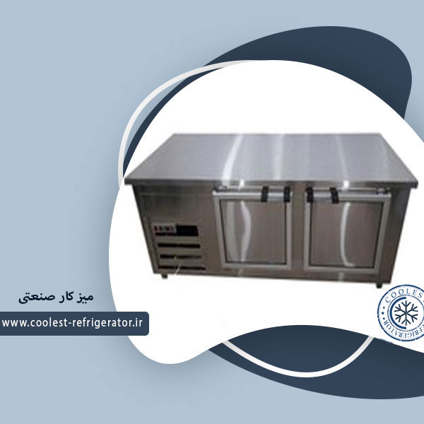 یخچال روی میز کار 130 سانت عرض 70 وین کول
