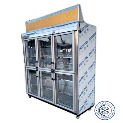 یخچال ایستاده شش درب دو طرف نما
