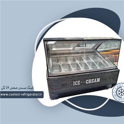 تاپینگ بستنی صنعتی 14 لگن