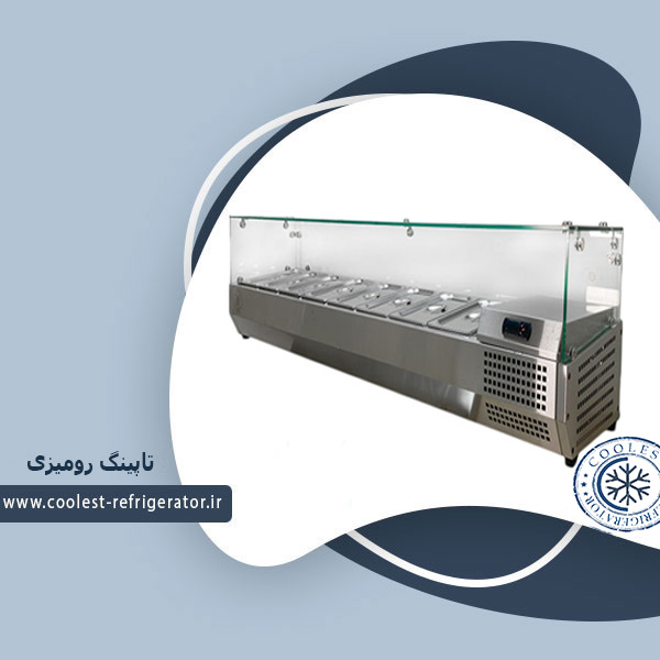 تاپینگ پیتزا رومیزی 180 سانت وین کول