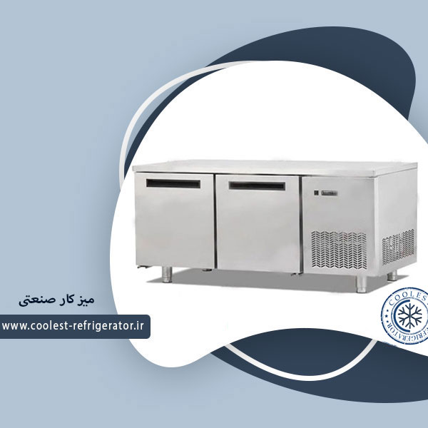 یخچال روی میز کار 150 سانت عرض 70 وین کول