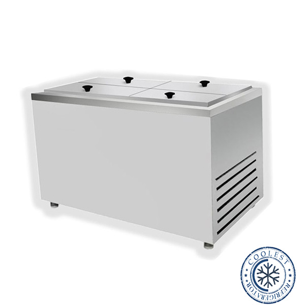 فریزر صندوقی چهار درب خشک کن