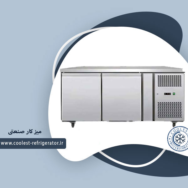 یخچال روی میز کار 180 سانت عرض 70 وین کول