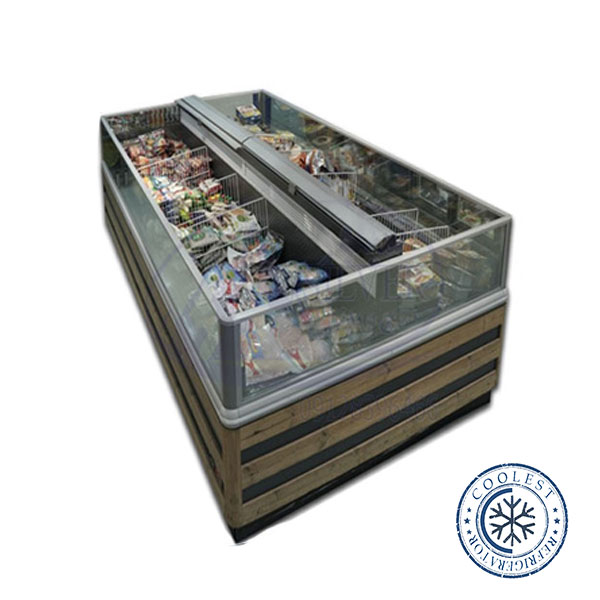 فریزر پرده هوا خوابیده موتور مرکزی